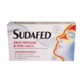 Sudafed Sinus Pressure & Pain 12 Tablets