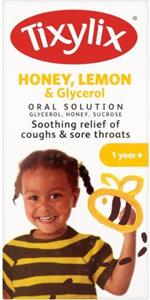 Tixylix Honey Lemon & Gylyerol 1 Year+ 100 ml