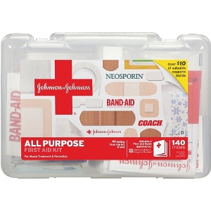 Johnson's First Aid Box 140 Items