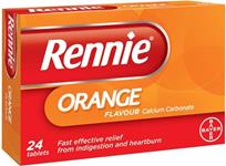 Rennie Orange 24 Tablets