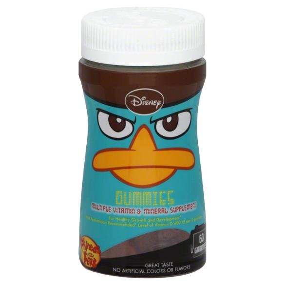 Disney Gummies Multivitamin Phineas & Ferb 60 Tablets