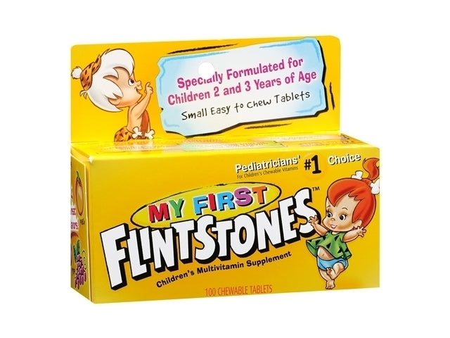 Flintstones My First Vitamin C 100 Tablets