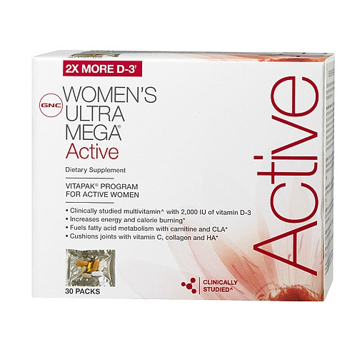 GNC Womens Ultra Mega Active 30 Capsules