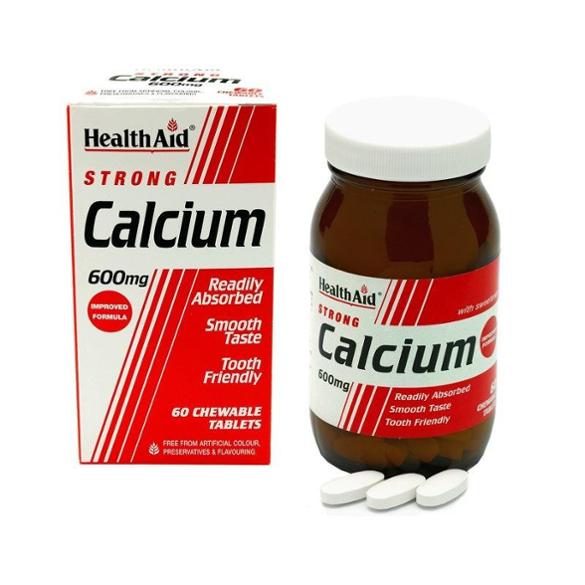 HealthAid Calcium 600 mg 60 Tablets