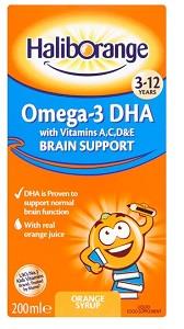 Haliborange Omega 3 Syrup Orange 200 ml