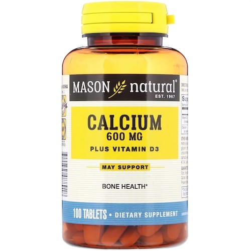 Mason Super Calcium 600+D3 60 Tablets