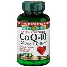 Nature's Bounty CoQ10 200 mg Q-Sorb 75 Soft Gels