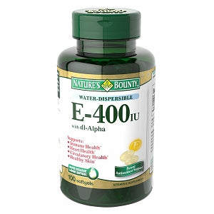 Nature's Bounty Vitamin E 400 IU 100 Soft Gels