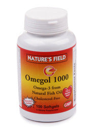 Nature's Field Omegol Plus 1000 mg 100 Soft Gels