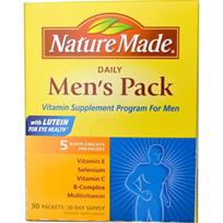 Nature Made Mens Pack 30 Packets