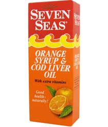 Seven Seas Cod Liver Oil Orange 170 ml