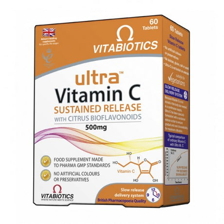 Ultra Vitamin C + Citrus Bio Flavonoids 60 Tablets