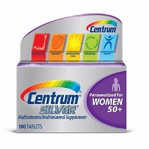 Centrum Silver Women 50+ 100 Tablets