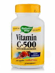 Nature's Way Vitamin C-500 100 Capsules