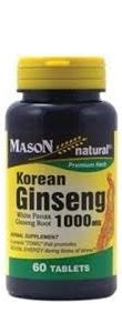 Mason Korean Ginseng 100 mg 60 Tablets