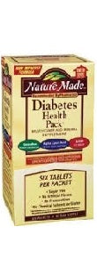 Nature Made Diabetes Health Pack 60 Packets