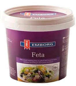 Emborg Feta 45 Percent Cubes 200 g