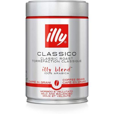 Illy Classico Classic Roast Coffee Beans 100% Arabica 250 g