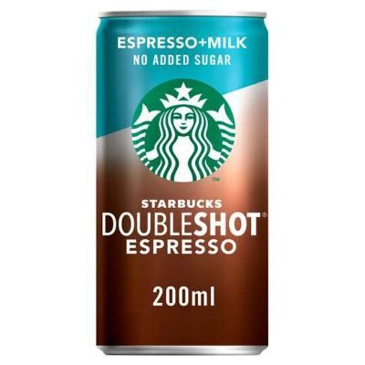 Starbucks Double Shot Espresso No Added Sugar 20 cl