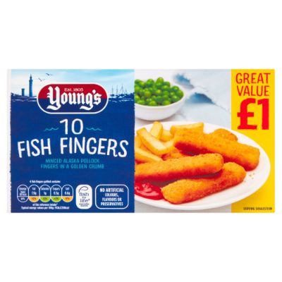 Young's Fish Fingers x10