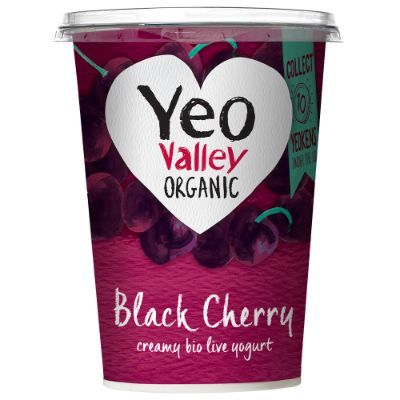 Yeo Valley Yoghurt Black Cherry 400 g