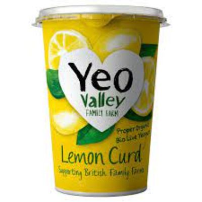 Yeo Valley Yoghurt Lemon Curd 400 g