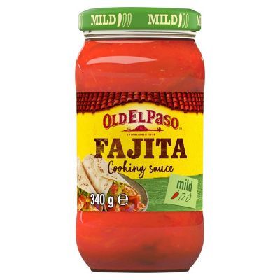 Old El Paso Fajitas Cooking Sauce Smoky BBQ 340 g