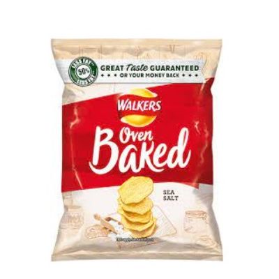 Walkers Oven Baked Crisps Sea Salt 70 g