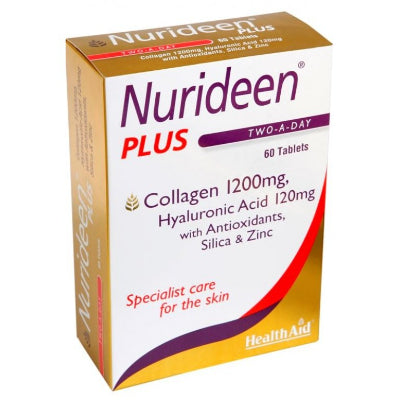 Health Aid Nurideen Plus Collagen 60 Tablets