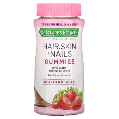 Nature's Bounty Hair, Skin & Nails 80 Gummies