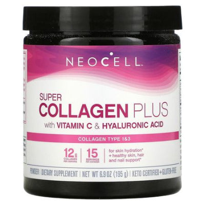 Neocell Super Collagen Plus With Vitamin C & Hyaluronic Acid 195 g