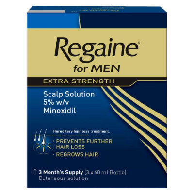 Regaine For Men Extra Strength Scalp Solution 60 ml