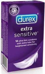 Durex Extra Sensitive 12 Condoms