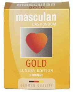 Masculan Gold 3 Condoms