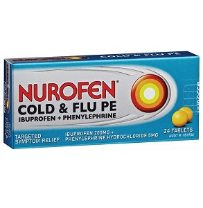 Nurofen Cold & Flu 24 Tablets