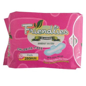 Friendlies Sanitary Napkin Classics x10