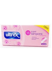 Ultrex Expansion Super Tampons x16