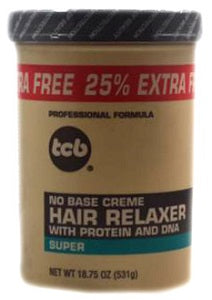 TCB No Base Creme Hair Relaxer Super 375 g