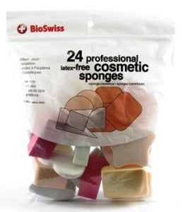 Bio Swiss Cosmetics Sponges x24