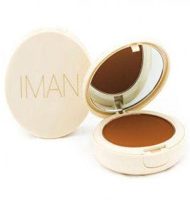 Iman Oil Blotting Powder Medium Deep