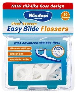 Wisdom Flossers Clean Easy x30