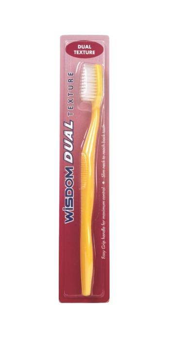 Wisdom Toothbrush Dual Texture