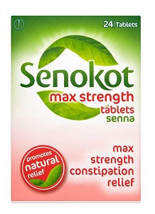 Senokot Max Strength 24 Tablets