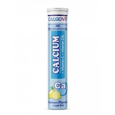 Calgovit Calcium Lemon 20 Tablets