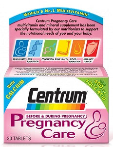 Centrum Pregnancy Care 30 Tablets