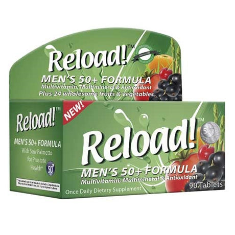 Reload Men's 50+ Formula 90 Tablets