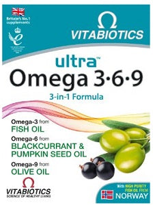 Ultra Omega 3-6-9 60 Capsules