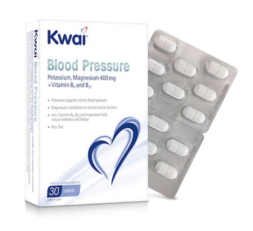 Kwai Blood Pressure + Vitamin B6 & B12 400 mg 30 Tablets