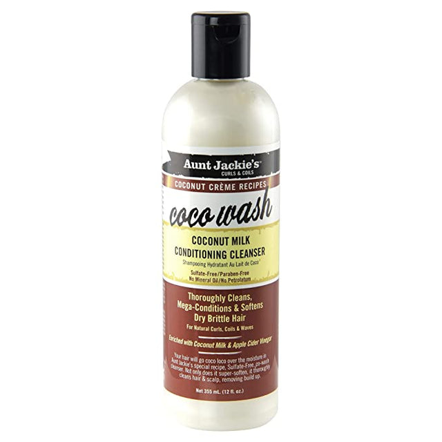 Aunt Jackie's Coconut Milk Conditioning Cleanser 355 ml