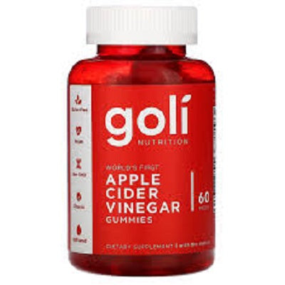 Goli Nutrition Apple Cider Vinegar 60 Gummies